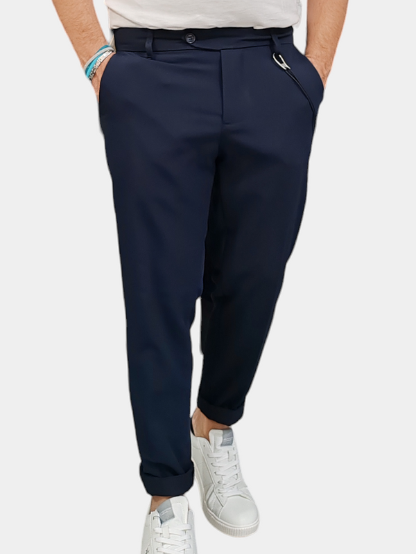 PANTALONE SARTORIALE ESSENTIAL COL. BLU