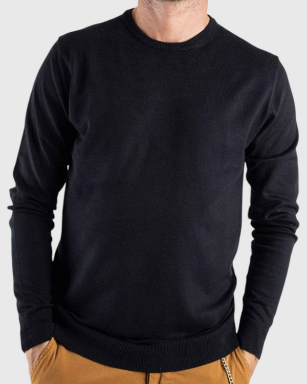 MAGLIONE OVER D BASIC OE1F2W4M01 - PARICOLLO M/L
COLORE NERO