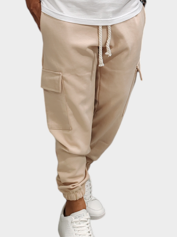 SOTTO TUTA BLACKSUNDAY EFFETTO PANTALONE CON TASCONI/POLSINO COL. BEIGE