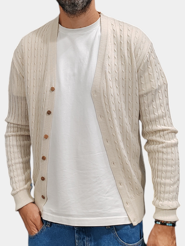 CARDIGAN BLACKSUNDAY ART. SER134 COL. CREMA