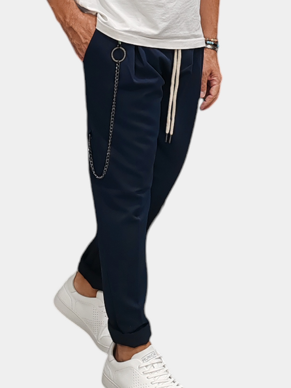 PANTALACCIO MOD INVERNALE COL. BLU PENZE FORNTALI