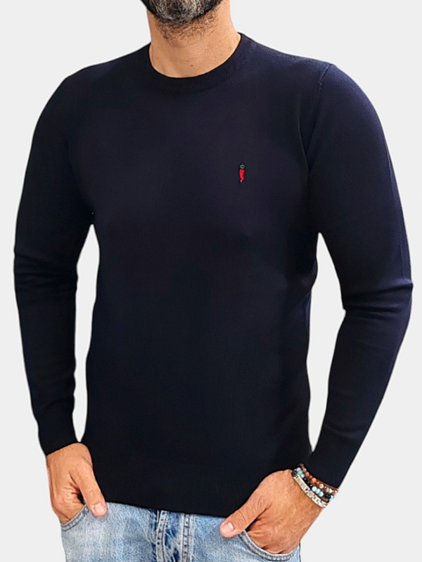 MAGLIONE CIRCOLO VELA POSILLIPO COL. BLU