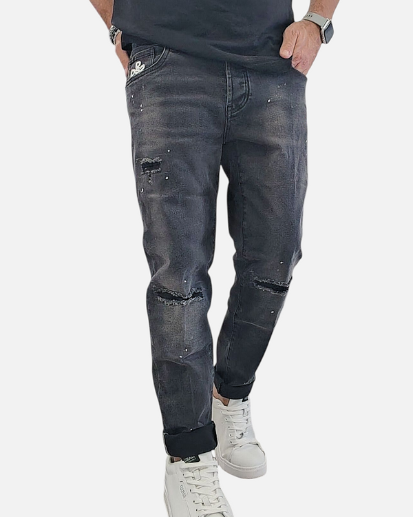 DS2 JEANS ART. FW252106 GRIGIO SLIM FIT