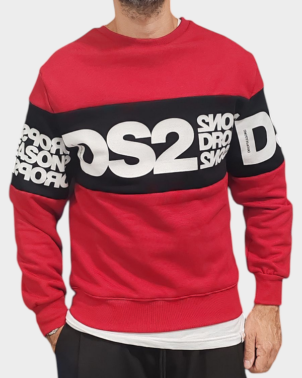 DS2 FELPA GIROCOLLO ART. FW25215 VINACCIA