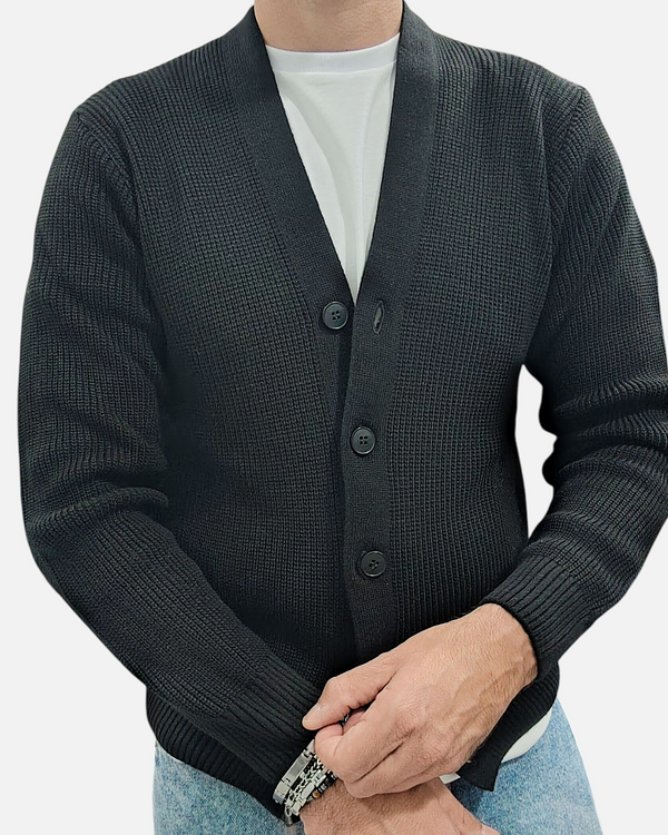 CARDIGAN BLACKSUNDAY ART. BPK/2507 COL. NERO