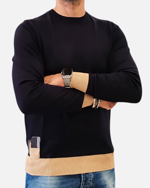MAGLIONE URBAN RING UR9100041 COL. BLU