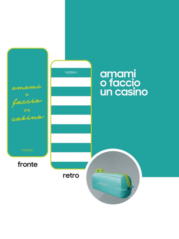 TELO MARE NASSAU AMAMI O FACCIO UN CASINO + POCHETTE OMAGGIO