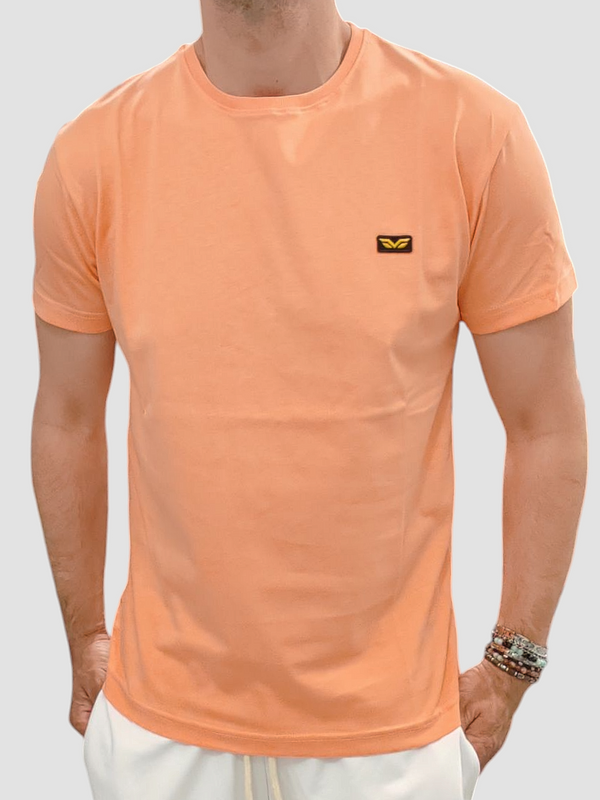 T-SHIRT ARMATA DI MARE BASIC COL. ALBICOCCA