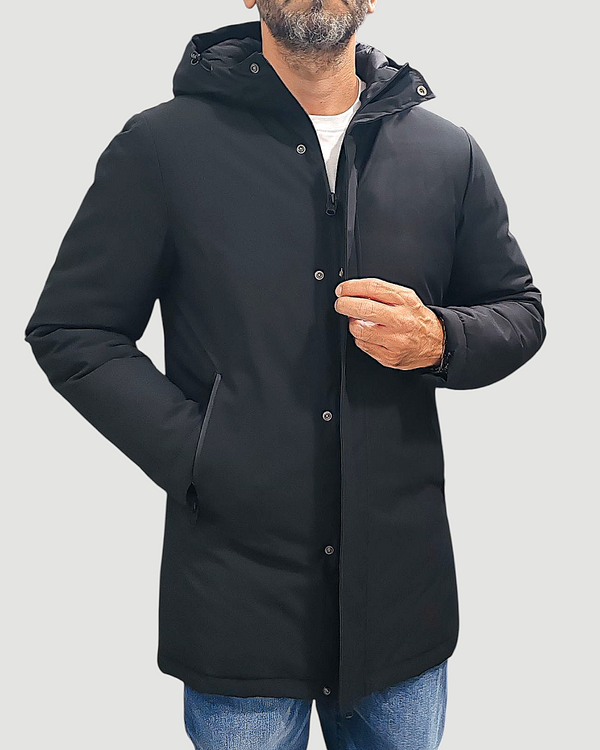 GIUBBOTTO LUNGO SOFTSHELL URBAN RING COL. NERO