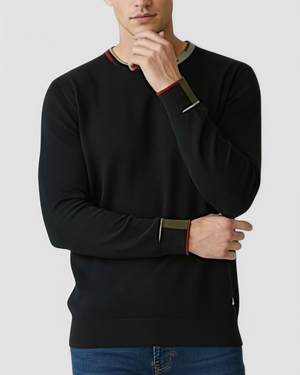 MAGLIONE JONNY LOOPER JM490 BLU