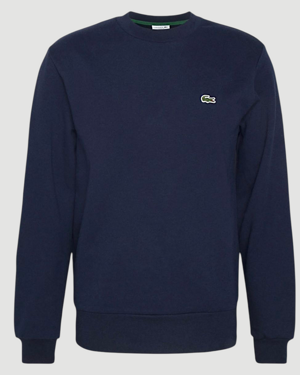 LACOSTE FELPA GIROCOLLO CLASSIC FIT COL. BLU