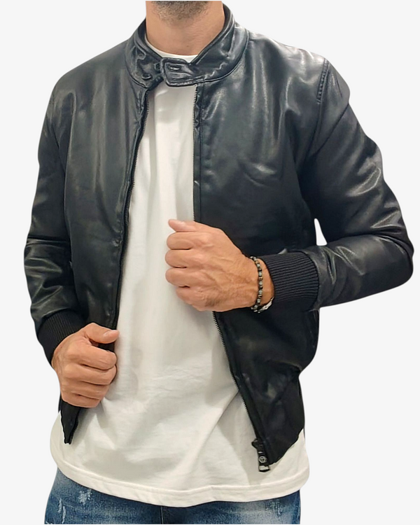 GIUBBOTTO ECOPELLE TELAMIRA IMBOTTITO