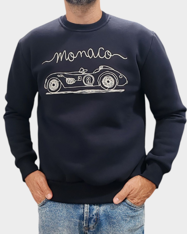 FELPA BLACKSUNDAY MONACO AET. MINO COL. BLU