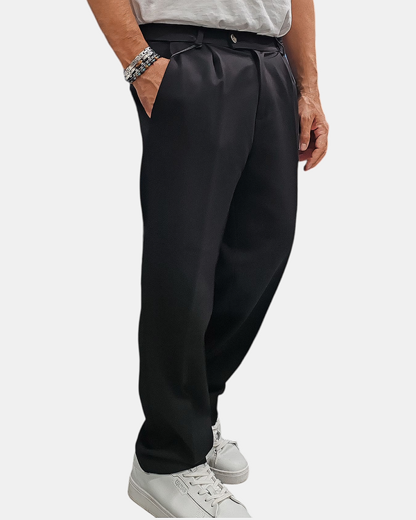 PANTALONE FONDO LARGO TELAMIRA ART.MTP NERO