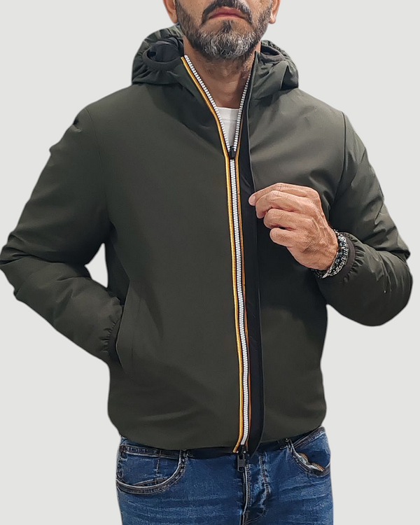 GIUBBOTTO REVERSIBILE SOFTSHELL URBAN RING VERE/NERO