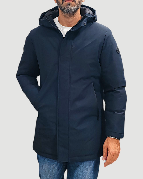 GIUBBINO LUNGO SOFTSHELL URBAN RING COL. BLU