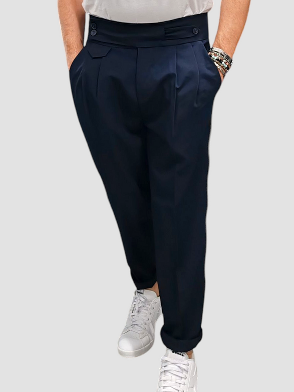 PANTALONE ARTIGIANALE VITA ALTA BLACKSUNDAY COL. BLU