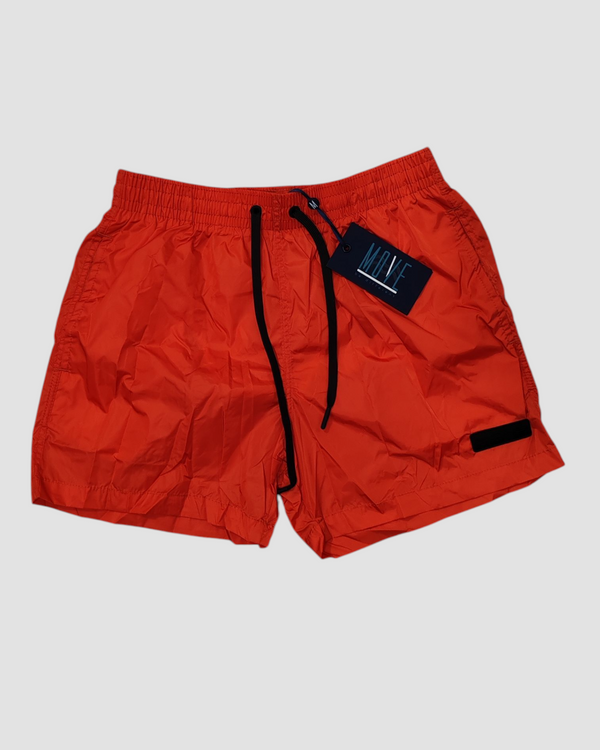 BOXER MOVE BEACHWEAR SAINT VINCENT PLAIN COL. TERRACOTTA + POCHETTE OMAGGIO