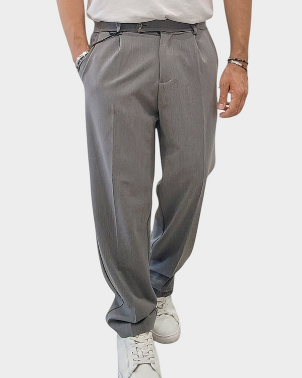 PANTALONE FONDO LARGO TELAMIRA ART.MTP GRIGIO