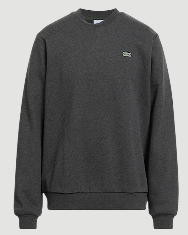 LACOSTE FELPA GIROCOLLO CLASSIC FIT COL. GRIGIO SCURO