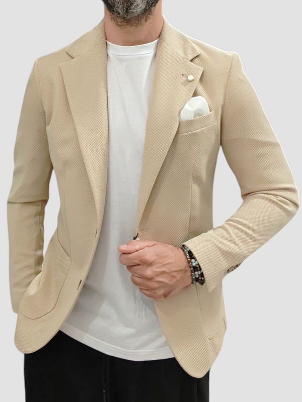 GIACCA UOMO BLACKSUNDAY TESSUTO NIDO D'API COL. BEIGE
