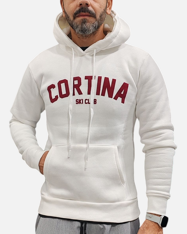 FELPA CORTINA D-PARK CAPPUCCIO