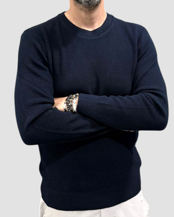 MAGLIONE BLACKSUNDAY COSTINE ART. MF13670 COL. BLU