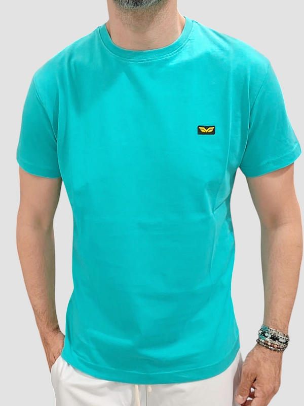 T-SHIRT ARMATA DI MARE BASIC COL. TIFFANY