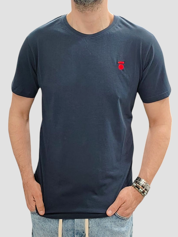 T-SHIRT HOOL INSTITUTION LOGO PICCOLO COL. BLU