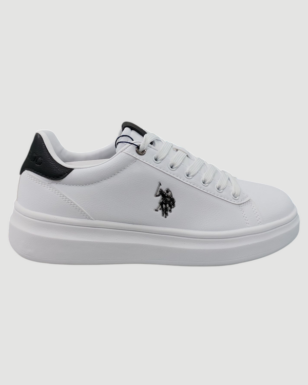 SNEAKER US POLO ART. CODY WHITE/BLACK