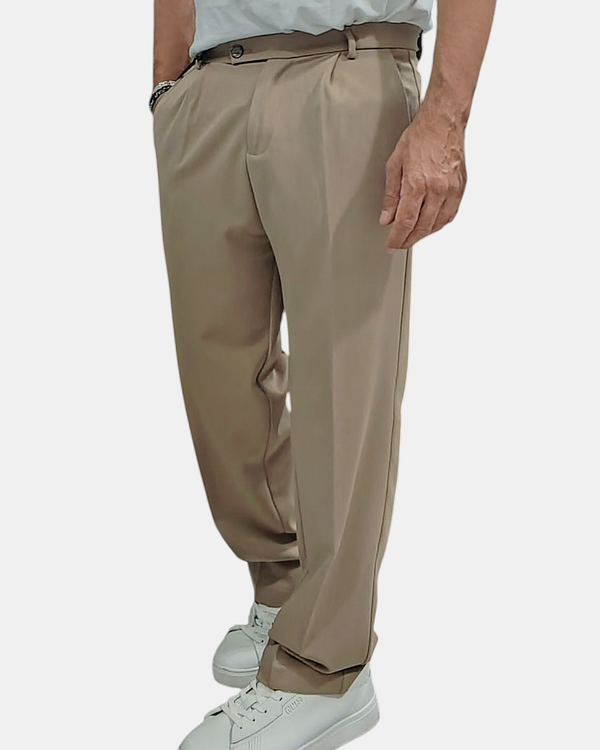 PANTALONE FONDO LARGO TELAMIRA ART.MTP BEIGE