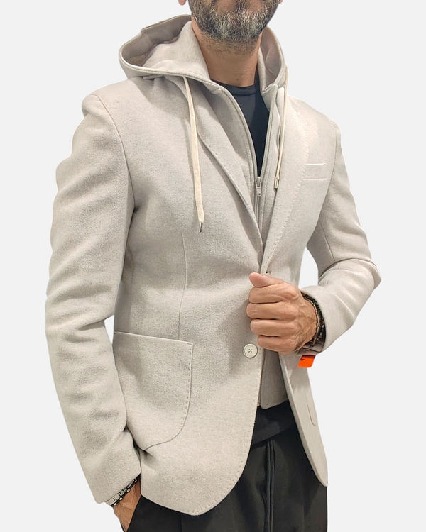 GIACCA IN PANNO  BLACKSUNDAY C9N CAPPUCCIO ART. GIRONA