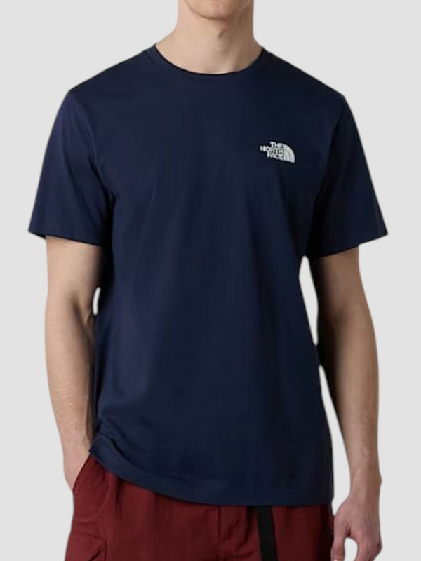THE NORTH FACE T-SHIRT ICONIC COL. BLU