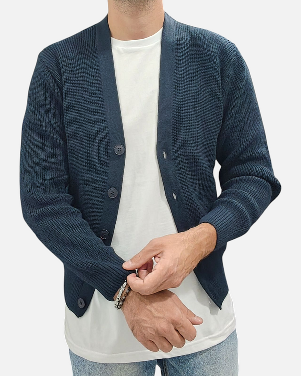 CARDIGAN BLACKSUNDAY ART. BPK/2507 COL. BLU