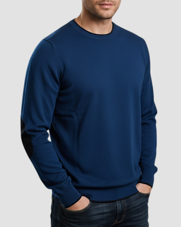 MAGLIONE CRAMBERRY TOPPE COL. DENIM