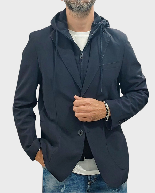 GIACCA NO STIRO TELAMIRA COL. BLU